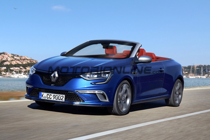 Renault Megane CC MY 2018: RENDERING della nuova generazione
