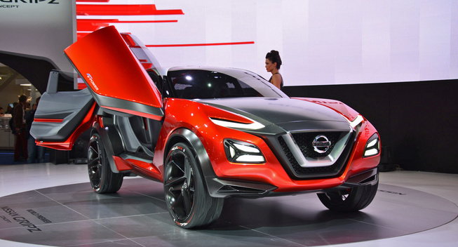 Nissan GripZ: anticipa design e motore del nuovo crossover?