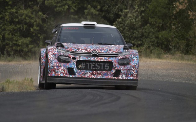 Citroën C3 WRC 2017: iniziati i test sull’asfalto [VIDEO]