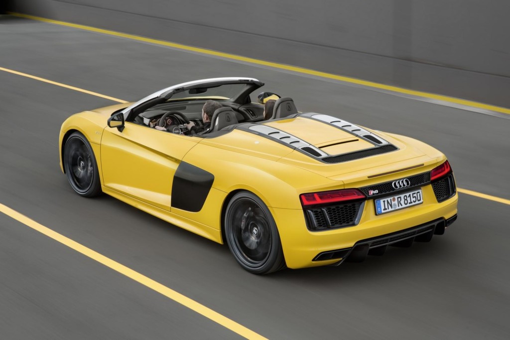 Nuova Audi R8 Spyder: performance double-face [VIDEO]