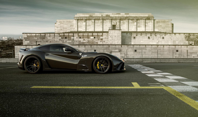 Ferrari F12 N-Largo S by Novitec Rosso: un lampo nero [VIDEO]