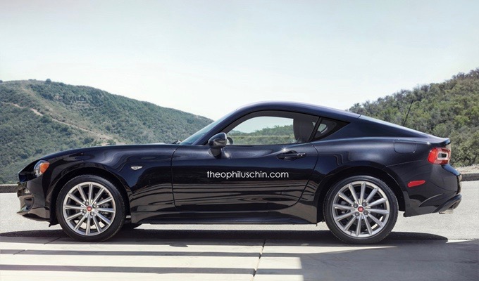 Fiat 124 Coupé: una variante a tetto fisso potrebbe debuttare nel 2017 [RENDERING]