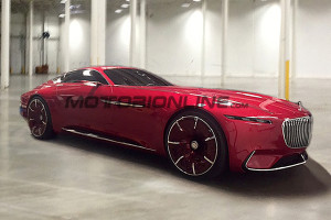 Mercedes-Maybach Vision 6: FOTO LEAKED “dal vivo” della super coupé