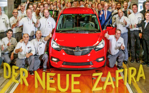 Opel Zafira MY 2017: iniziata la produzione in Germania