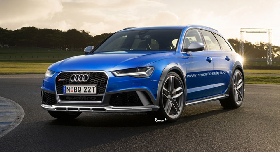 Audi potrebbe proporre una RS6 Avant allroad in Cina [RENDER]