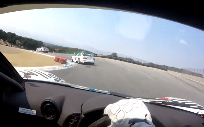 McLaren F1 GTR: a bordo in quel di Laguna Seca [VIDEO]