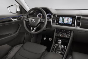 Skoda Kodiaq: svelati gli interni in anteprima [FOTO]