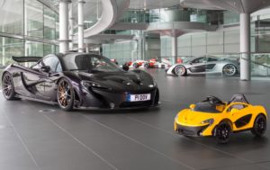 McLaren P1 elettrica, ma solo per bambini fino a sei anni [FOTO]