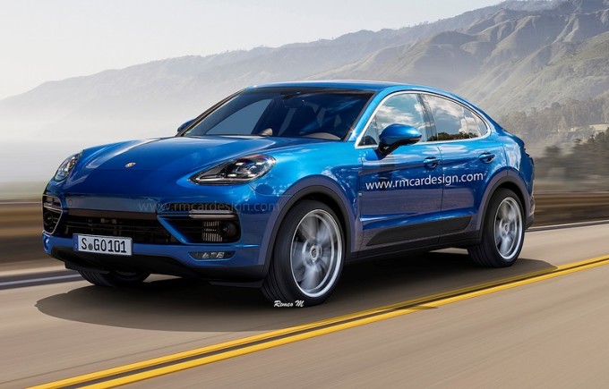 Porsche Cayenne Coupé, sportività inedita per il lussuoso SUV [RENDERING]