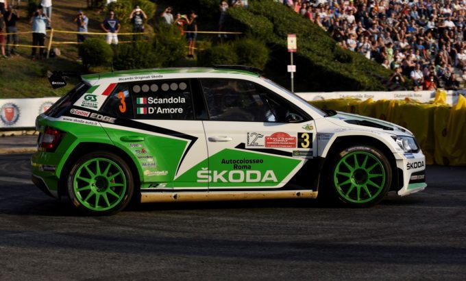 Rally di Roma Capitale 2016: trionfo di Scandola e D’Amore su Skoda Fabia R5