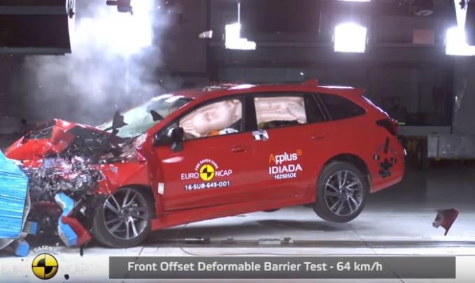 Subaru Levorg, sicurezza al top: conquistate le 5 stelle Euro NCAP [VIDEO]