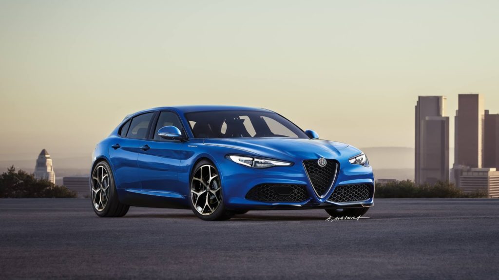 Alfa Romeo Giulia Veloce in versione Shooting Brake [RENDER]