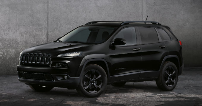Jeep: la Cherokee Night Eagle II al Salone di Parigi 2016