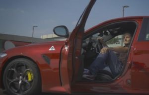 Alfa Romeo Giulia Quadrifoglio conquista anche Giancarlo Fisichella [VIDEO]