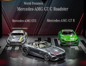 Mercedes-AMG GT Roadster, l’open-top due posti che ha stregato il Salone di Parigi