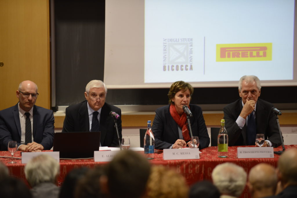 Pirelli e l’Università di Milano-Bicocca rinnovano il Corimav, Consorzio per le ricerche sui materiali avanzati