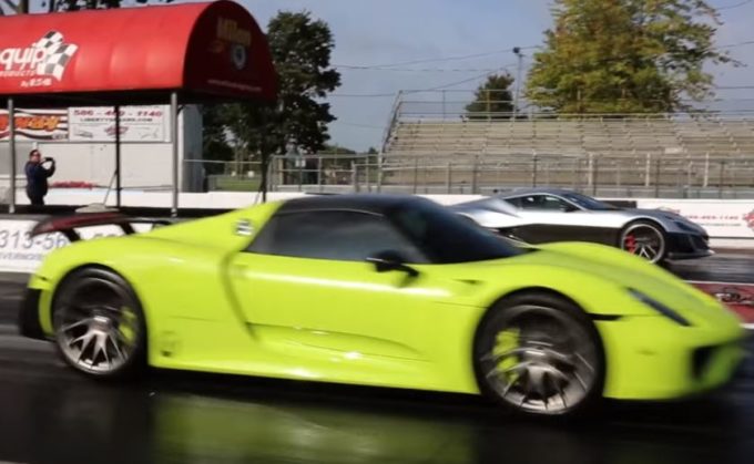 Rimac Concept One VS Porsche 918 Spyder: duello in accelerazione [VIDEO]