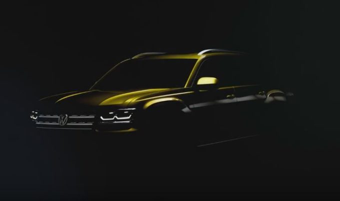 Volkswagen Atlas: VIDEO TEASER e FOTO LEAKED della versione per la Cina del nuovo SUV