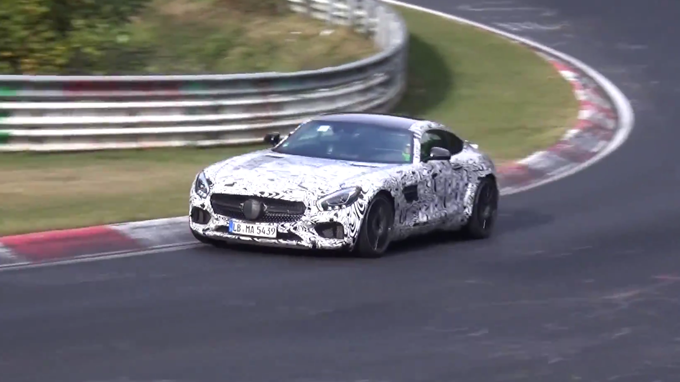 Mercedes AMG GT Black Series: ripresa al Nurburgring [VIDEO SPIA]