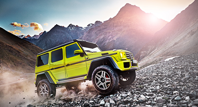 Mercedes Classe G 500 4×4²: “esplorate l’inesplorato!” [VIDEO]