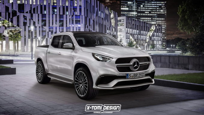 Mercedes Classe X Concept: come sarebbe una versione AMG? [RENDER]