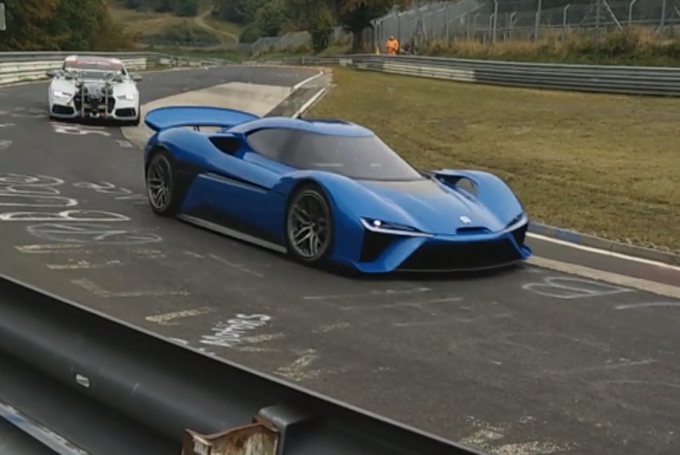 NextEV: la supercar elettrica sorpresa al Nurburgring [VIDEO]
