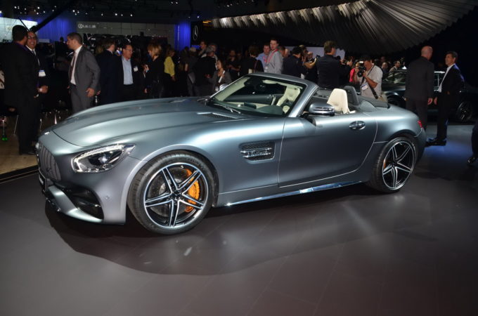 Mercedes AMG GT C Roadster al Salone di Los Angeles 2016