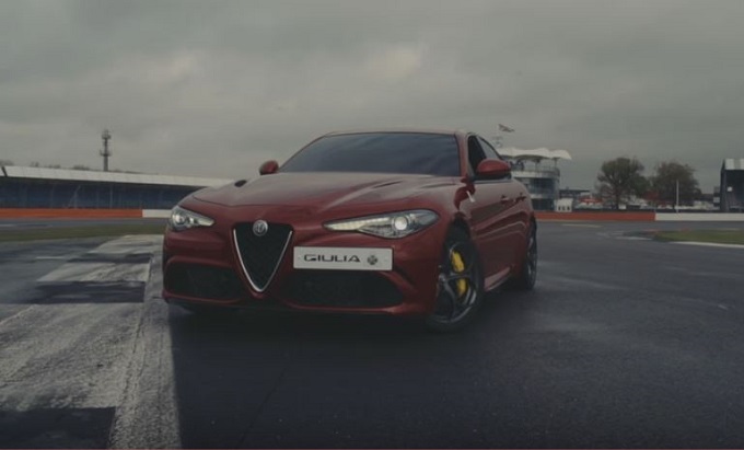 Alfa Romeo Giulia Quadrifoglio: record “al buio” sulla pista di Silverstone [VIDEO]
