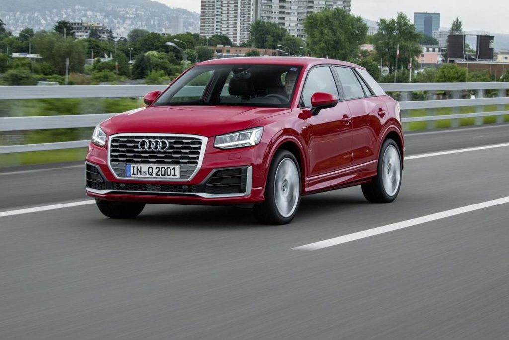 Audi Q2, al debutto il tre cilindri benzina TFSI 1.0 da 116 CV al prezzo di 25.000 euro