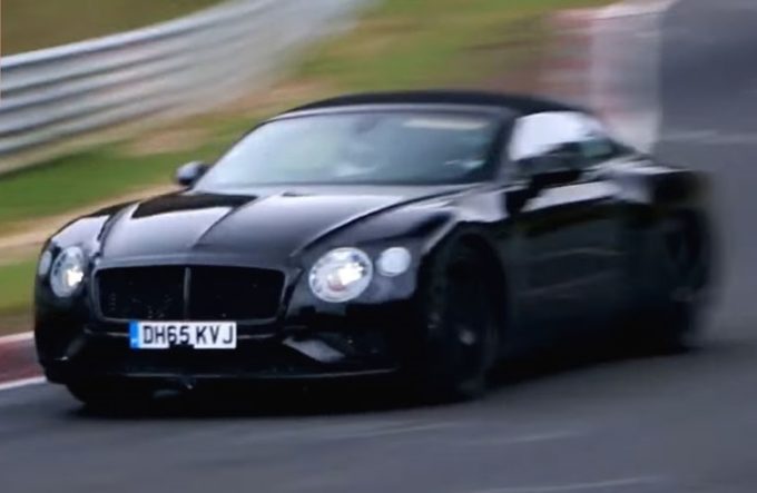 Bentley Continental GT: test drive al Nurburgring [VIDEO]