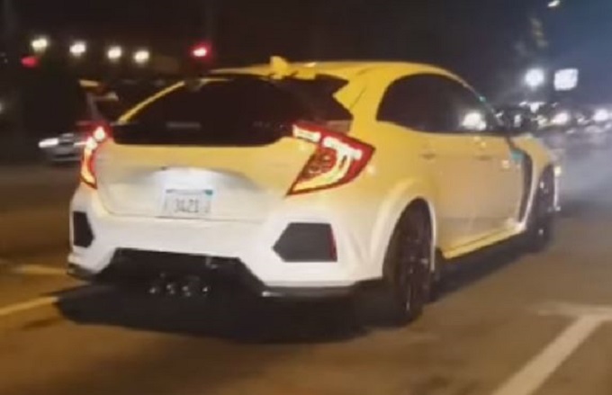 Nuova Honda Civic Type R filmata sulle strade della California [VIDEO SPIA]