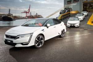 Honda Clarity Fuel Cell approda in Europa