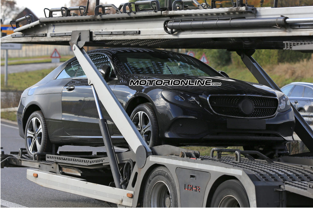 Nuova Mercedes Classe E Coupè: eccola quasi senza veli [FOTO SPIA]