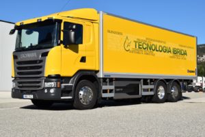 Scania a Ecomondo: anteprima italiana per il nuovo camion ibrido