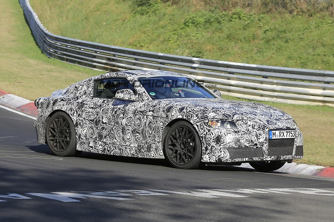 Toyota Supra MY 2018: la sportiva giapponese in azione al Nurburgring [VIDEO SPIA]