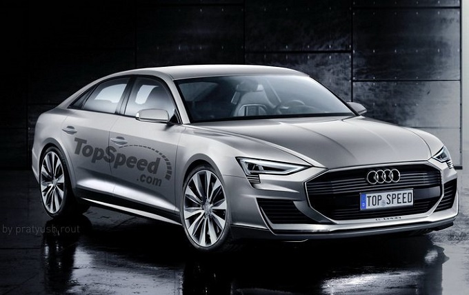 Audi A9 e-tron: proposta stilistica per la futura lussuosa berlina 100% elettrica [RENDERING]