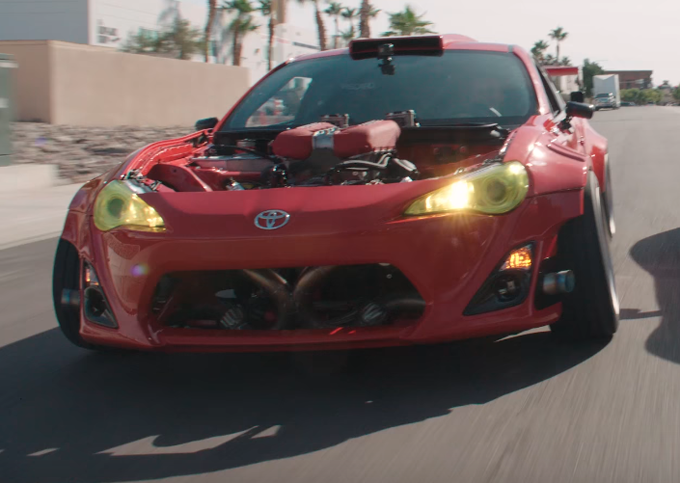 Toyota GT4586: la coupè giapponese col V8 Ferrari [VIDEO]