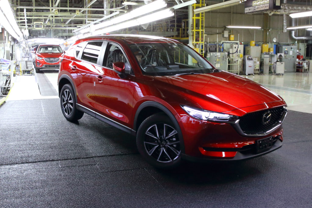 Mazda CX-5: iniziata la produzione in Giappone