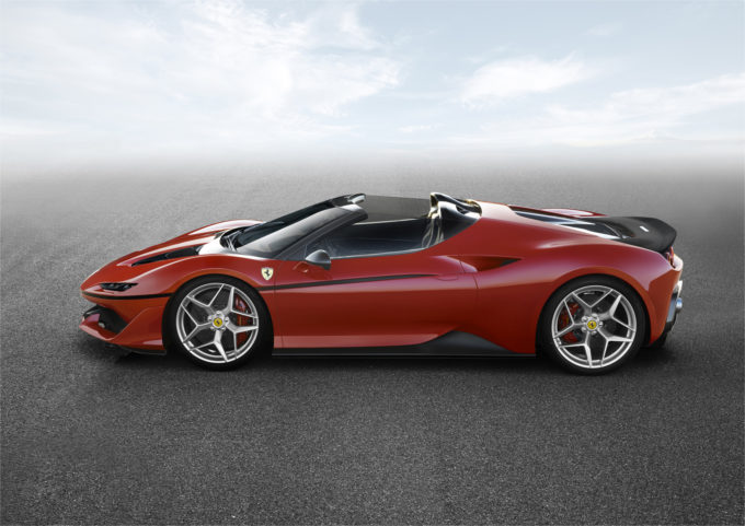 Ferrari J50: il suo design potrebbe ispirare i futuri modelli