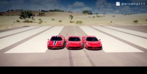 Forza Horizon 3: drag race tra le Ferrari V8 [VIDEO]