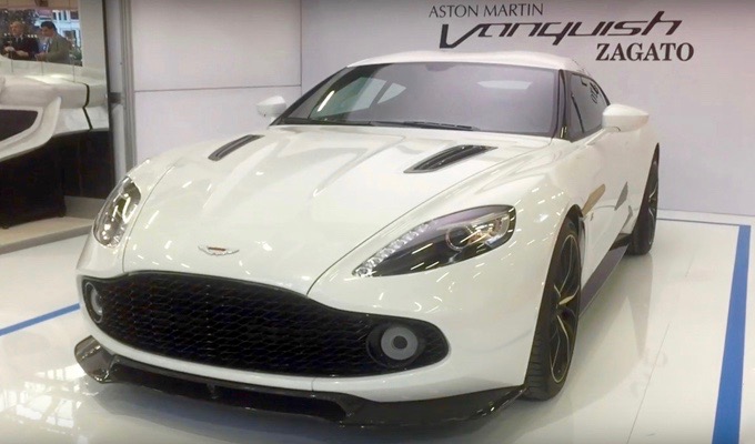 Aston Martin Vanquish Zagato Coupé: stile e potenza in evidenza al Motor Show 2016 [VIDEO]