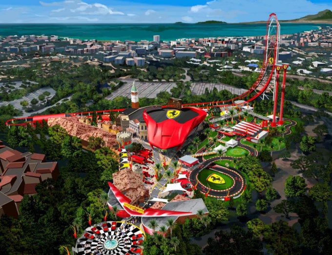 Ferrari Land, incendio nel parco tematico in costruzione a Barcellona