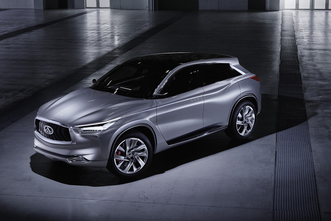 Infiniti svelerà un nuovo crossover al Salone di Detroit