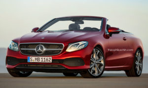 Nuova Mercedes Classe E Cabrio: idea stilistica dell’open air della Stella [RENDERING]