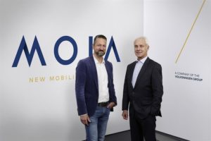 Il Gruppo Volkswagen lancia MOIA, la sua nuova società per i servizi di mobilità