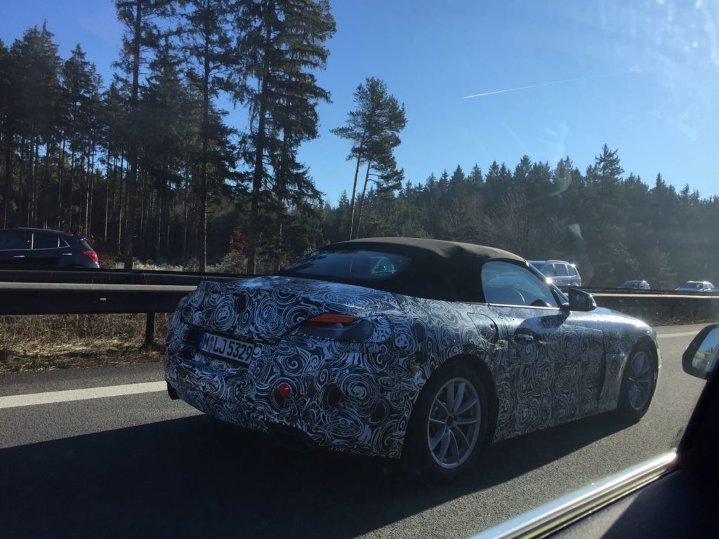 BMW Z5: nuova foto spia della futura roadster