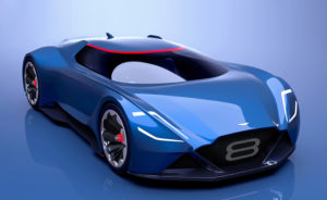 Aston Martin Vision 8: la Vantage futuristica [RENDERING]