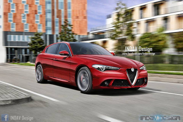 Alfa Romeo: la nuova Giulietta immaginata da INDAV Design [RENDER]