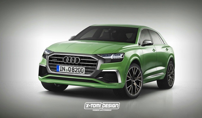 Audi Q8: un’ipotesi ispirata alla concept [RENDERING]