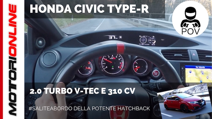 Salite a Bordo: Honda Civic Type-R 2015 [POV TEST DRIVE]